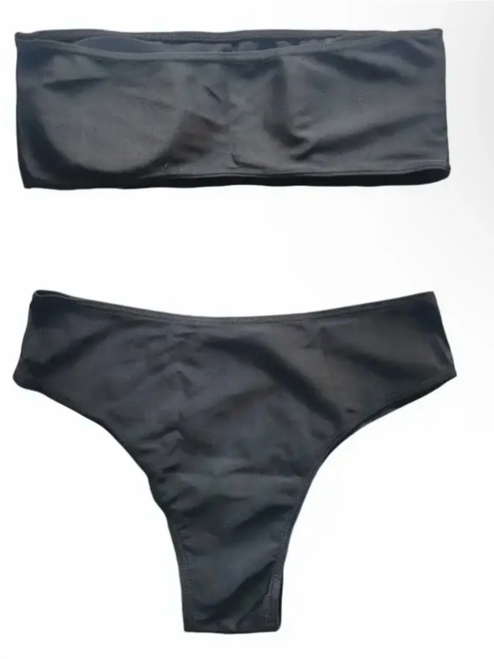 Toxic As Hell Black & grey printed Girls' Bikini Bottoms